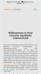 Mobile Screenshot of luensche-apotheke.de